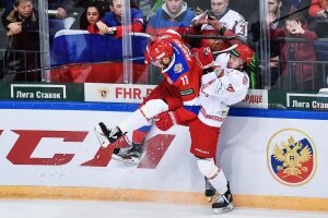 россия, белоруссия, хоккей, обзор, видео, олимпиада, 2018