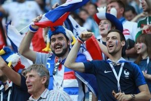 уругвай, франция, футбол, чм-2018, россия