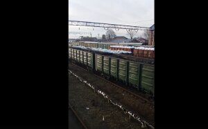 украина, донбасс, блокада, уголь, поезда, железная дорога, россия 