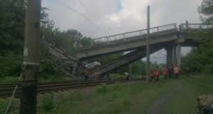 луганск, красный луч, мост, подрыв, разрушение, всу, диверсант, просишествия, ато, донбасс
