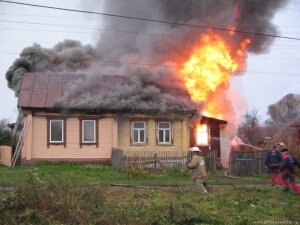 Новости России, Рязанская область, Рязань, пожар 