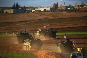 Сирия, Манбидж, США, Россия, боевики, Турция. военные, столкновение, граница