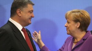 порошенко, меркель, берлин, германия, россия, рф, украина, санкции, донбасс, видео