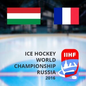 Венгрия, Франция, хоккей, ЧМ-2016 по хоккею, трансляция, матч, игра