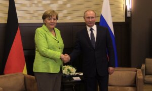 Германия, Россия, Ангела Меркель, Владимир Путин, Переговоры, Сочи 