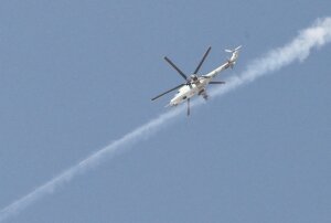 ми-25, сирия, крушение, игил, вертолет, сбили, видео 