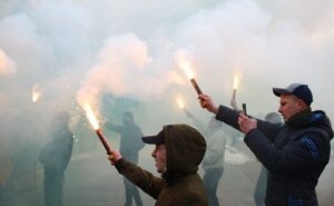 Киев, протесты, Владимир Зеленский, формула, Штайнмайера, офис президента, СБУ