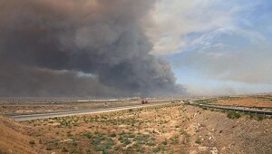 азербайджан, воинская часть, склад, оружие, взрыв, происшествия, минздрав, жертвы, оружейный склад, скорая помощь, Гилязи