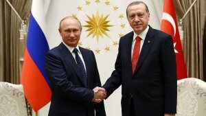 Россия, Турция, Реджеп Эрдоган, Владимир Путин, Политика, Сирия, Политика, ЗРК С-400