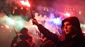 Украина, Киев, Украинские радикалы, Национализм, Акции протеста, Митинг, Марш протестующих, Скандал, Общество, Facebook