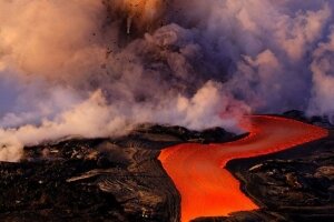 гавайи, вулкан, новое извержение, Килауэа 