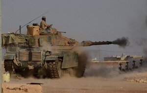 Сирия, Турция, курды, война в Сирии, танки, наступление