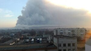 Украина, Балаклея, взрывы, взрыва в Балаклее, Харьковская область, мародеры