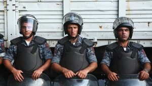 Ереван, полиция, заложники, Армения, протест, боевики