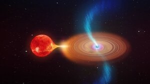 наука, черная дыра стрельба плазма аномалия космос, происшествие