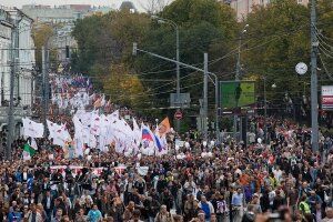 марш оппозиции в москве, москва, солидарность, россия, общество, Сергей Давидис