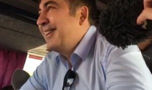 саакашвили, одесса, украина, политика, возвращение на украину, львов, польша, граница, автобус, видео, интервью