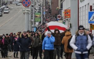 Брест, Белоруссия, акция протеста, налог на тунеядство, видео