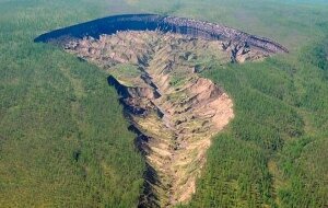 Россия, Сибирь, видео, сибирский разлом, кратер, Батагайка