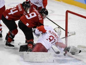 олимпиада, 2018, хоккей, россия, канада, поражение, видео, обзор 