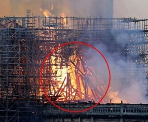 наука, Франция пожар в Нотр-Дам-де-Пари аномалия Иисус Христос (новости), происшествие