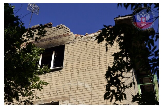 ДНР, Донецк, обстрел, Киевский район, многоэтажные дома, частные дома