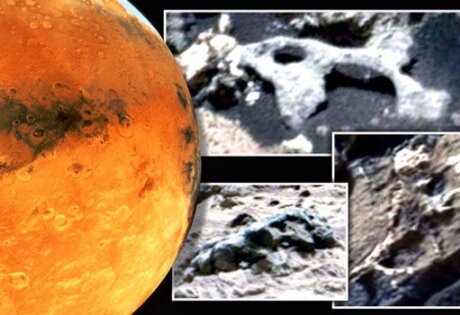 СМИ: зонд NASA запечатлел доисторические орудия труда и скелеты на Марсе