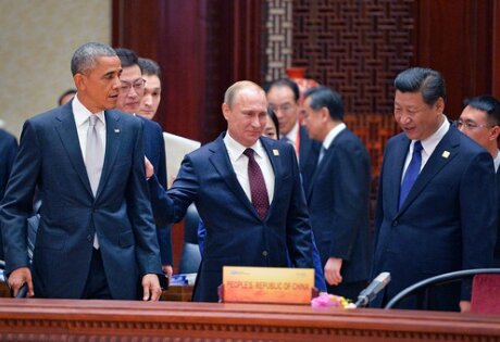 Китай, Россия, США, Путин, Обама, Украина