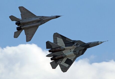 россия, америка, сша, российский Т-50, американский F-22, военная техника