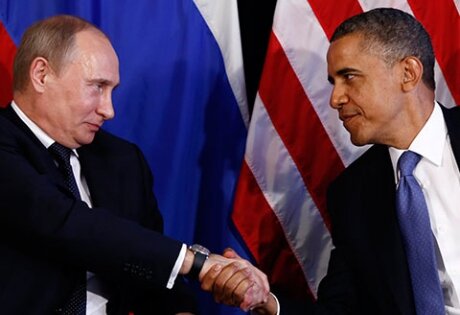 Россия, США, Путин, Обама, политика