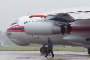 самолет, Иркутск, Ил-76, МЧС, лесные пожары, топливо